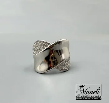 انگشتر زنانه ژوپینگ نقره ای نگین دار سایز 7 |14040973 - Image 4