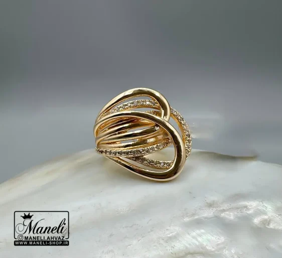 انگشتر ژوپینگ زنانه نگیت دار