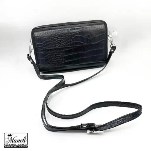 bag leather sho black
