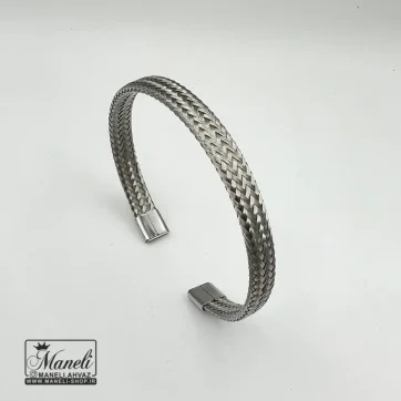 دستبند نقره ای