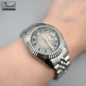 ست ساعت نقره ای طرح رولکس با قیمت اقتصادی 14040949 - Image 2