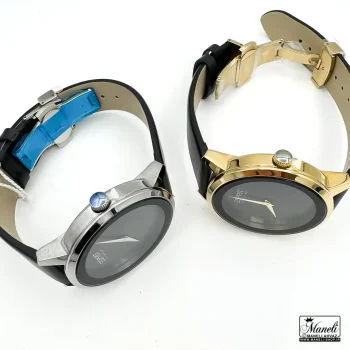 ساعت مردانه Esprit اسپریت بند چرم | قاب نقره ای و طلایی - Image 4