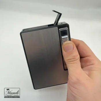 جاسیگاری (کیس سیگار) و فندک گازی - Image 4