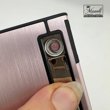 جاسیگاری (کیس سیگار) و فندک المنتی شارژی - Image 4