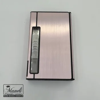 جاسیگاری (کیس سیگار) و فندک المنتی شارژی - Image 5