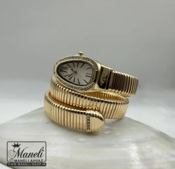 ساعت طلایی بولگاری زنانه سه لاین - Image 3