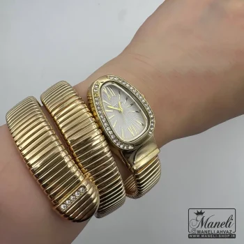 ساعت طلایی بولگاری زنانه سه لاین - Image 4
