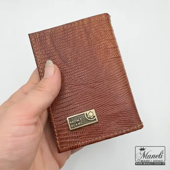 ست کیف و کمربند مردانه قهو ه ای هدیه روز مرد - Image 6