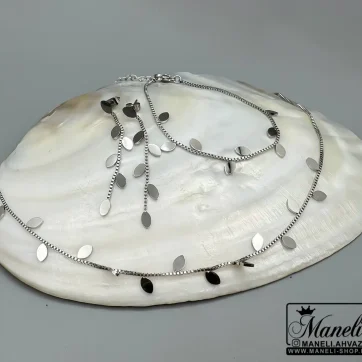 سرویس نقره ای زنانه رنگ ثابت