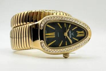 ساعت زنانه بولگاری ماری victor رنگ طلایی 14040963