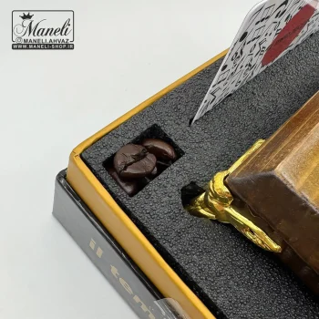 جعبه موزیکال کوکی  طلایی مدل لاکچری با آهنگ جان مریم|40982 - Image 2
