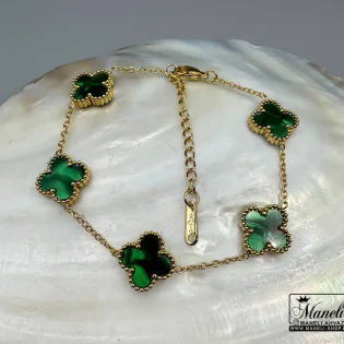 دستبند ونکلیف زنانه رنگ ثابت|14040966