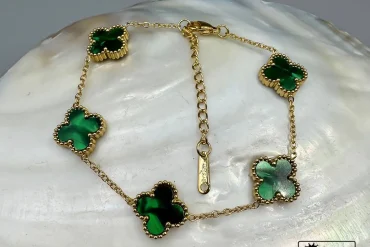 دستبند ونکلیف زنانه رنگ ثابت|14040966