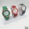 ساعت یونیسکس در سه رنگ قرمز ، سبز ، آبی | تخفیف ویژه