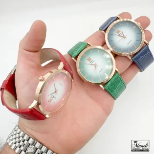 خرید ساعت یونیسکس در سه رنگ قرمز ، سبز ، آبی