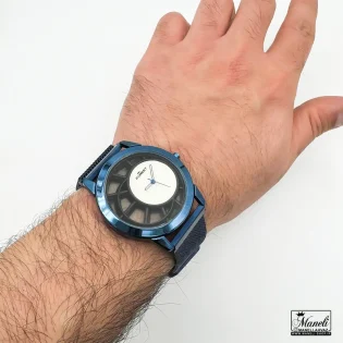 ساعت خاص مردانه آبی کاربنی با قیمت اقتصادی Forest