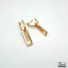 گوشواره ژوپینگ آویز طلایی 40979 - Image 4