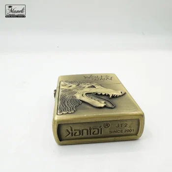 ست هدیه ای زیرسیگاری ، فندک ، جاکلیدی و خودکار طرح گرگ - Image 4