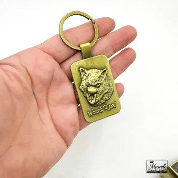 ست هدیه ای زیرسیگاری ، فندک ، جاکلیدی و خودکار طرح گرگ - Image 3