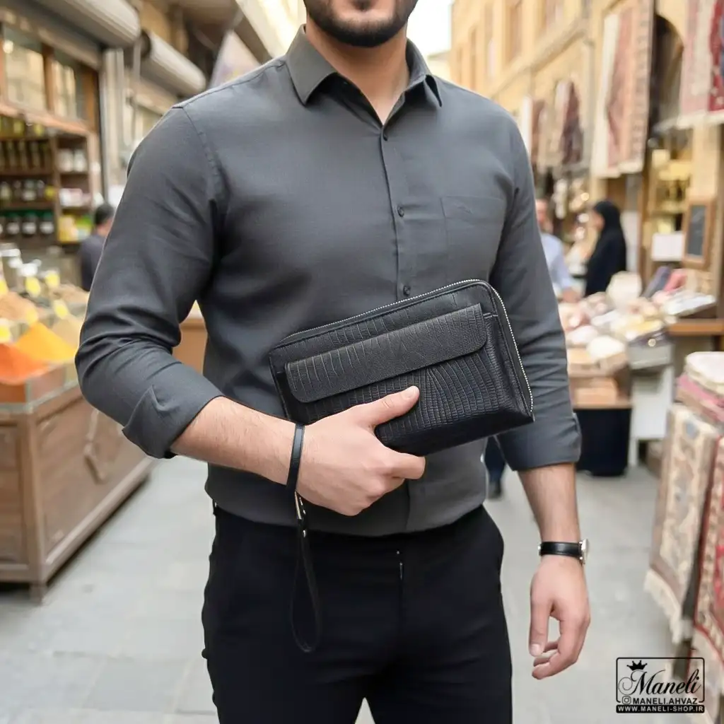 natural leather handbag luxury style