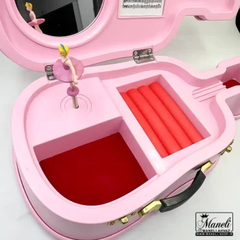 جعبه موزیکال و جواهرات طرح گیتار؛ تلفیق هنر موسیقی و ظرافت زنانه - Image 6