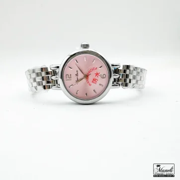 ساعت زنانه صفحه صورتی Heiheipi