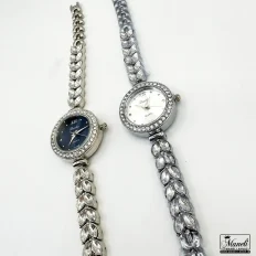 ساعت زنانه نگینی (گندمی) با قیمت اقتصادی