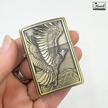 خرید فندک بنزینی و جاکلیدی طرح عقاب