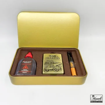 پک هدیه فندک بنزینی و فیلترسیگار