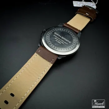 ساعت مردانه بند چرم قهوه ای قیمت اقتصادی | اسپرت - Image 3