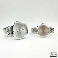 ست ساعت رومانسون استیل مردانه و زنانه- قیمت اقتصادی - زنانه