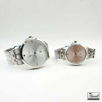 ست ساعت رومانسون استیل مردانه و زنانه- قیمت اقتصادی - زنانه