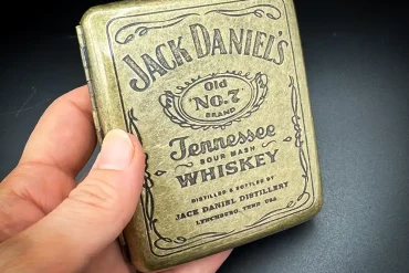 جاسیگاری فلزی جک دنیلز Jack Daniels