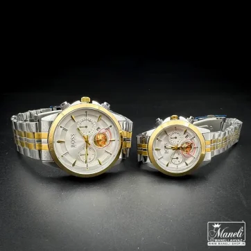 ست ساعت دورنگ (طلایی نقره ای) Boss | قیمت اقتصادی