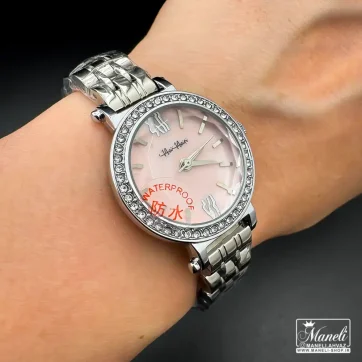 ساعت زنانه صفحه دورنگین HeiHeipi صفحه صورتی