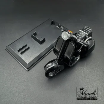 فندک گازی  طرح موتور پاکشتی مشکی - Image 3