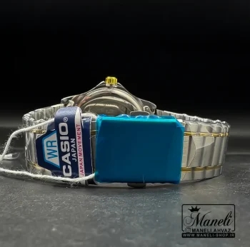 ساعت (کاسیو) casio مردانه دورنگ سیلور و طلایی - Image 4