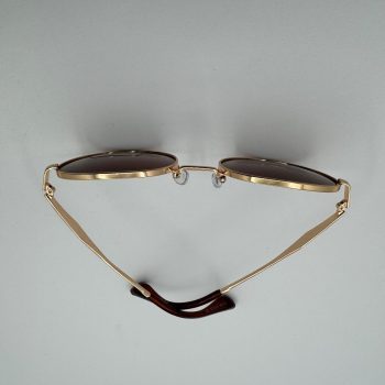 عینک آفتابی uv پلاریزه prada قهوه ای - تصویر 2