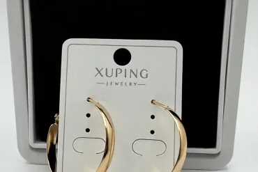 گوشواره حلقه ای رنگ ثابت ژوپینگ