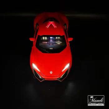 ماشین اسباب‌بازی فلزی عقب‌کش لایکن (Lykan HyperSport) - Image 3