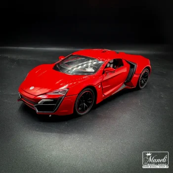 ماشین اسباب‌بازی فلزی عقب‌کش لایکن (Lykan HyperSport)