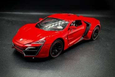 ماشین اسباب‌بازی فلزی عقب‌کش لایکن (Lykan HyperSport)