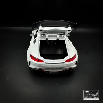 ماکت ماشین اسپرت Mercedes‑AMG GT | مشکی و سفید - Image 6