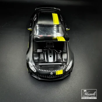 ماکت ماشین اسپرت Mercedes‑AMG GT | مشکی و سفید - Image 5