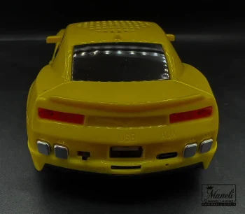 اسپیکر بلوتوثی طرح ماشین camaro -ws-592|زردو مشکی - Image 5