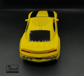 اسپیکر بلوتوثی طرح ماشین camaro -ws-592|زردو مشکی - Image 7