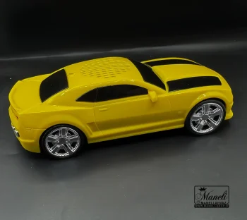 اسپیکر بلوتوثی طرح ماشین camaro -ws-592|زردو مشکی - Image 6