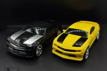 اسپیکر بلوتوثی طرح ماشین camaro -ws-592|زردو مشکی