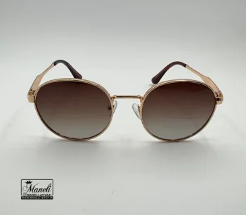 عینک آفتابی uv پلاریزه prada قهوه ای