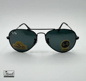 عینک آفتابی uv400  مردانه مشکی ری بن